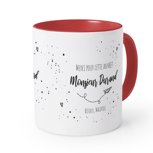 Mug Couleur rouge