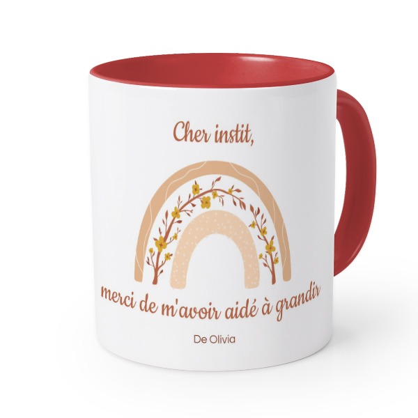 Mug Couleur rouge