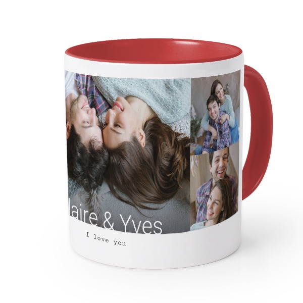 Colored Mug Red