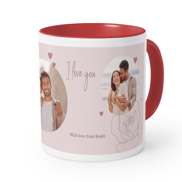 Colored Mug Red