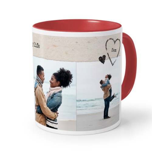 Colored Mug Red
