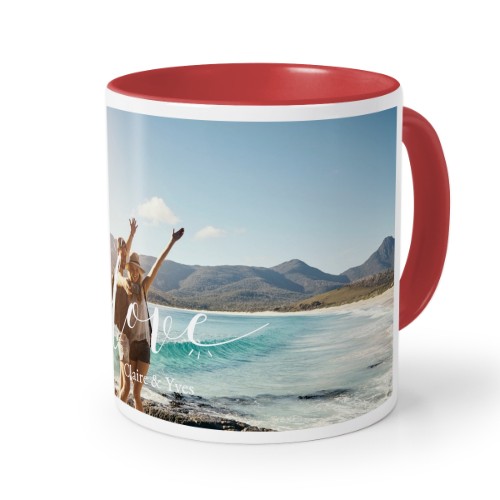 Mug Couleur rouge Mug Couleur rouge
