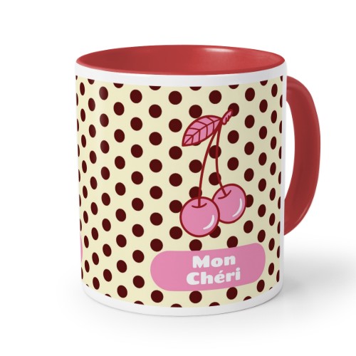 Colored Mug Red