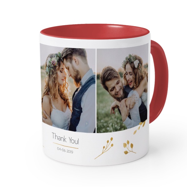 Colored Mug Red