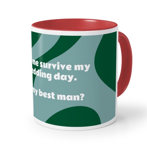 Colored Mug Red Colored Mug Red