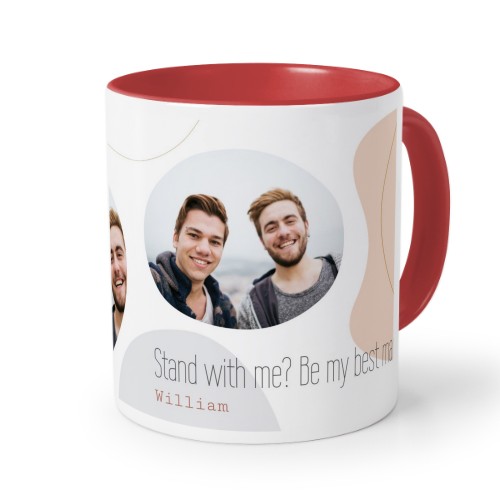 Farbige Tasse rot Farbige Tasse rot