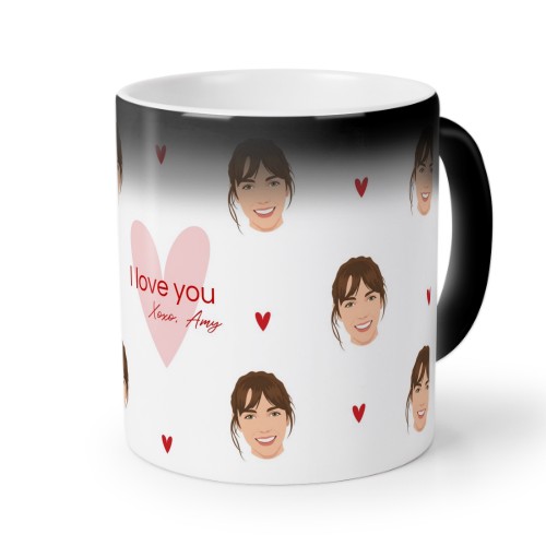 Red Hearts Avatar Pattern