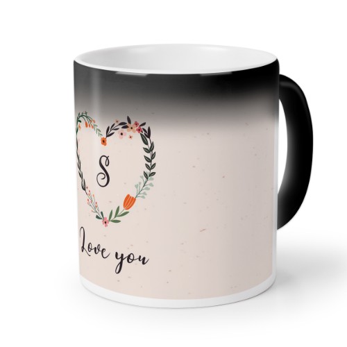 Inital Botanical Heart Inital Botanical Heart