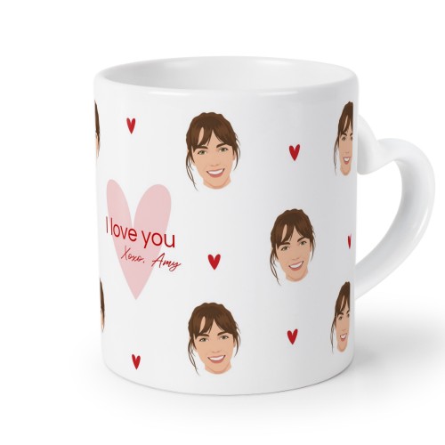 Red Hearts Avatar Pattern