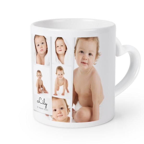 Mug anse en coeur