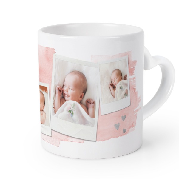 Mug anse en coeur