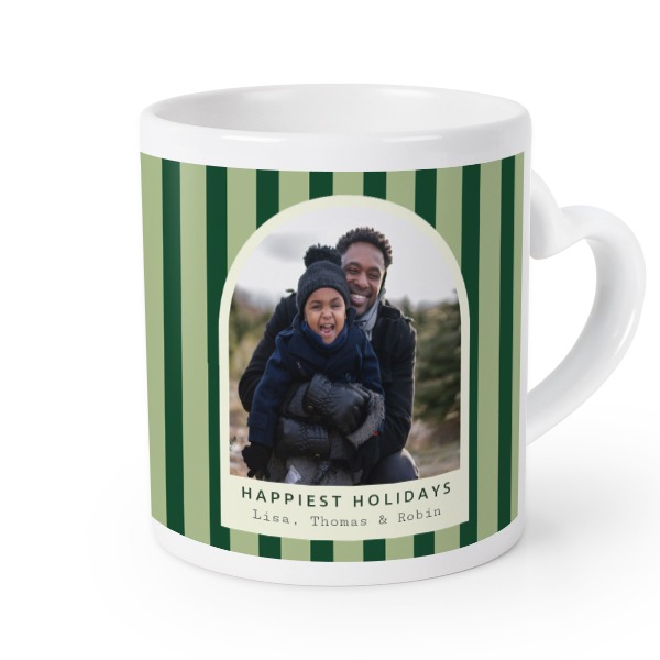 Herztasse mit Foto personalisiert