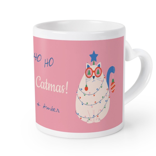 Mug anse en coeur