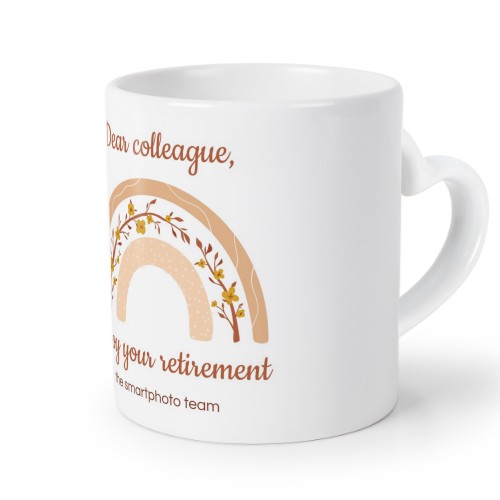 Mug anse en coeur Mug anse en coeur