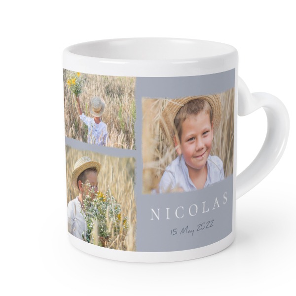 Mug anse en coeur