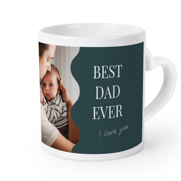 Mug anse en coeur