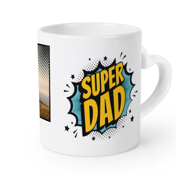 Herztasse mit Foto personalisiert