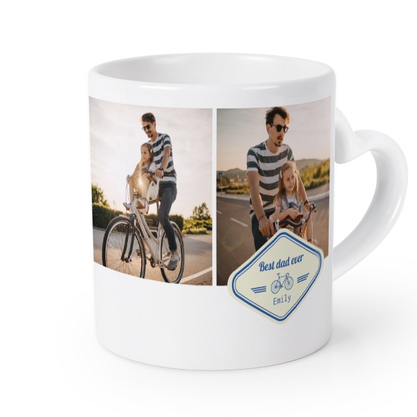 Mug anse en coeur