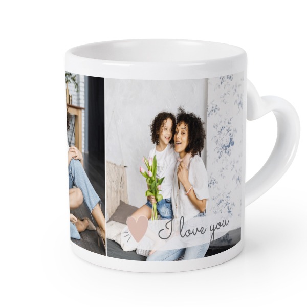 Mug anse en coeur Mug anse en coeur