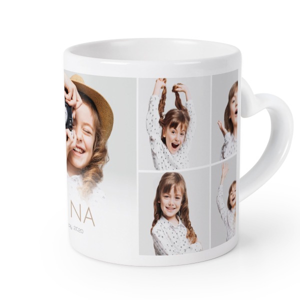 Herztasse mit Foto personalisiert Herztasse mit Foto personalisiert