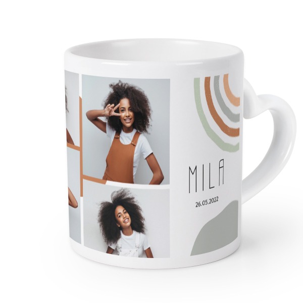 Mug anse en coeur Mug anse en coeur