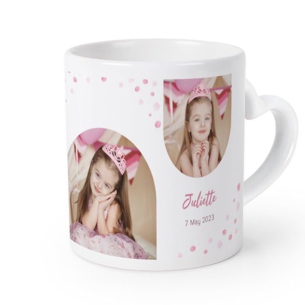 Mug anse en coeur Mug anse en coeur