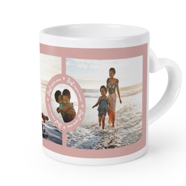 Mug anse en coeur