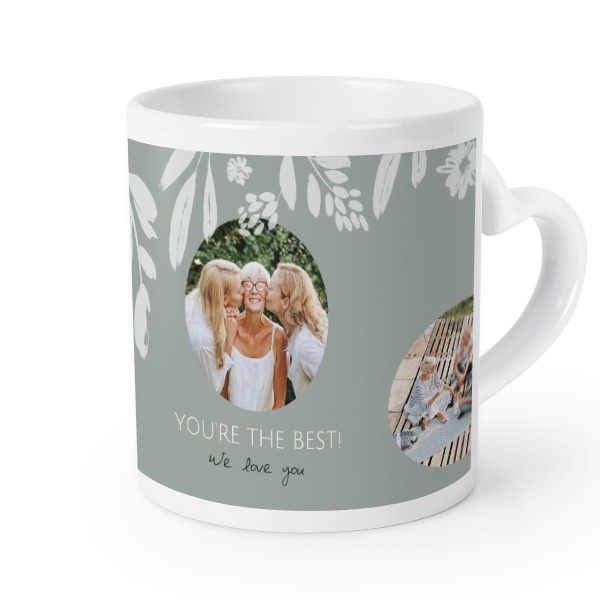 Mug anse en coeur