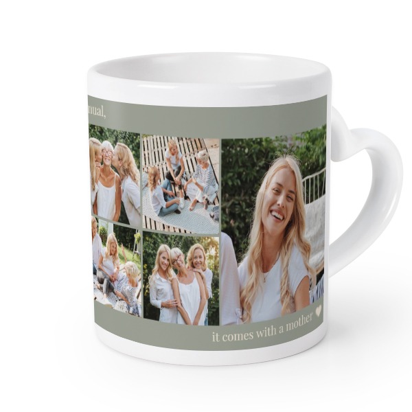 Mug anse en coeur