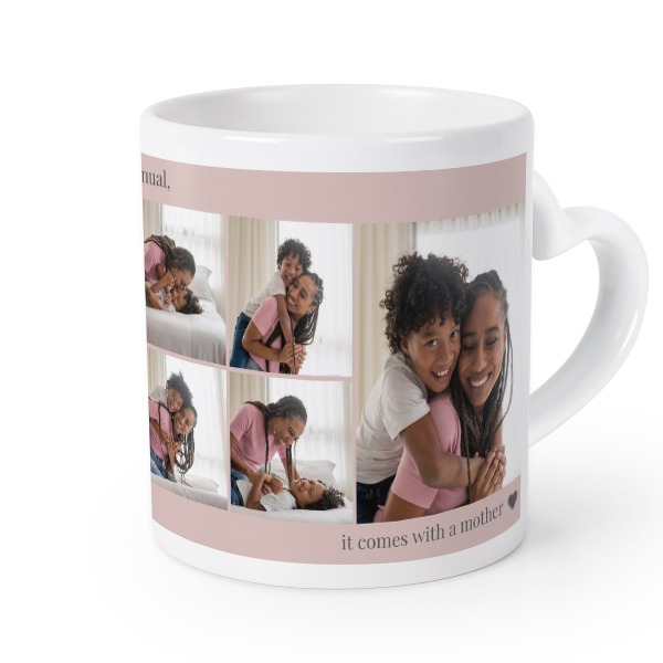 Mug anse en coeur