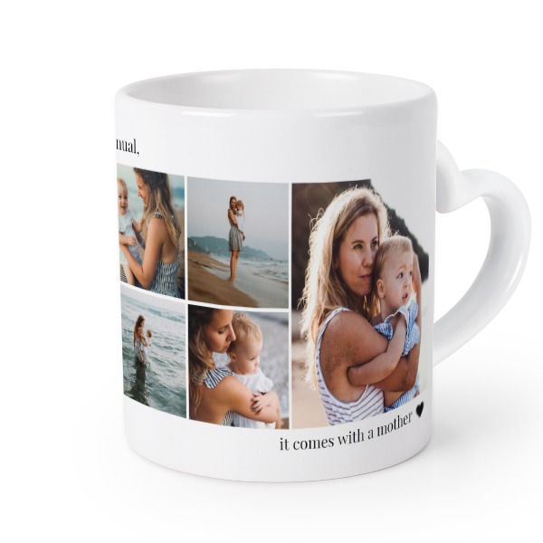 Mug anse en coeur