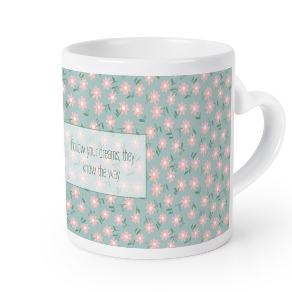 Mug anse en coeur