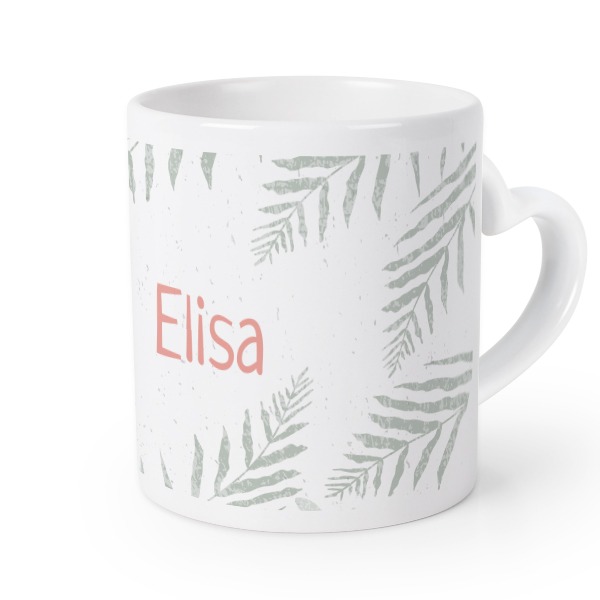 Mug anse en coeur