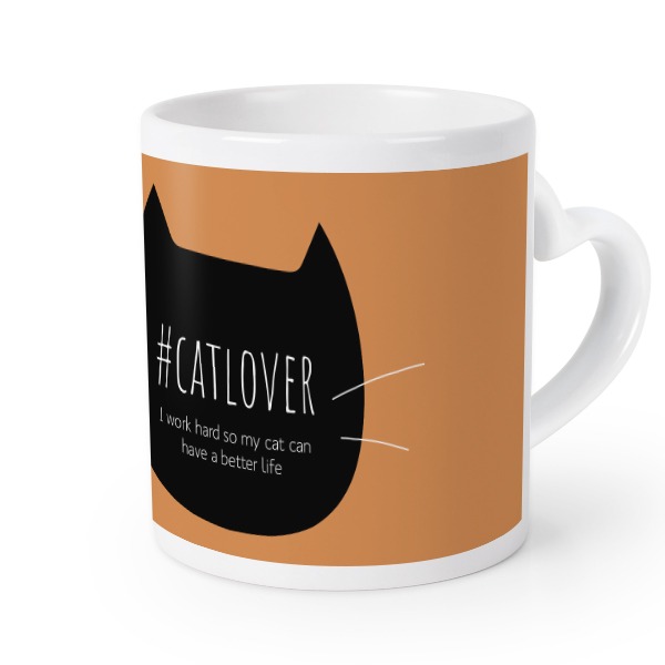 Mug anse en coeur