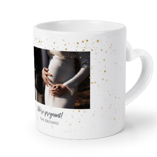 Gold Splatter Heart Gold Splatter Heart