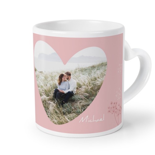 Mug anse en coeur Mug anse en coeur
