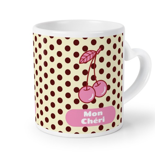 Mok hartvormig handvat Mok hartvormig handvat