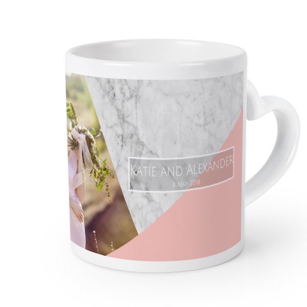 Mug anse en coeur