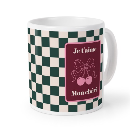 Checker Cherie Mood Text - Only