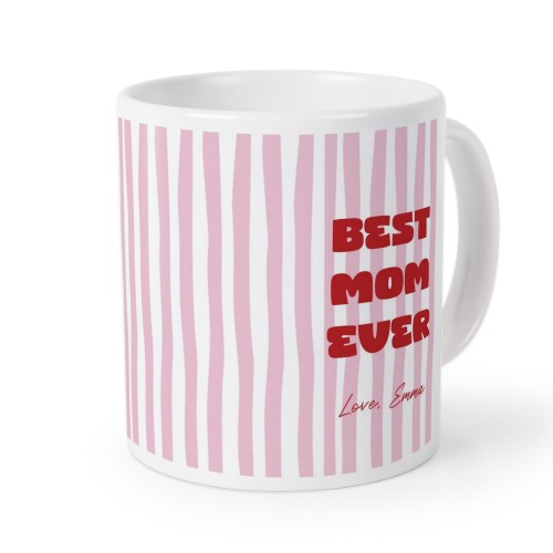 Organic Stripes Bold Text