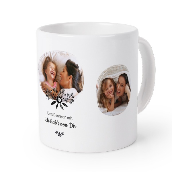Tasse Weiss