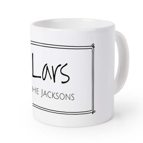 Tasse Weiss