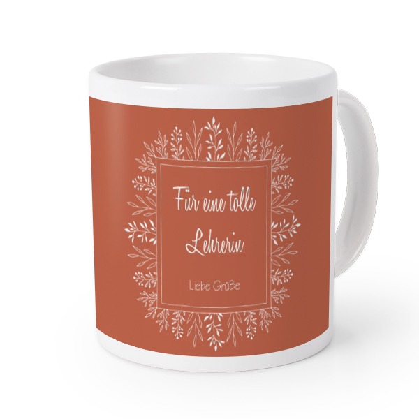 Tasse Weiss