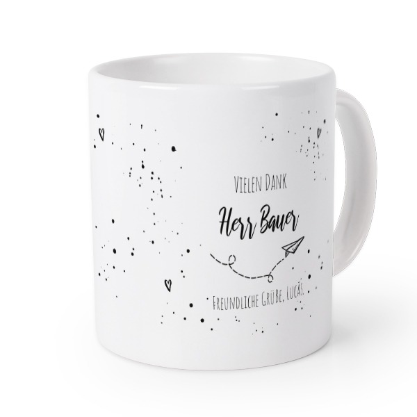 Tasse Weiss