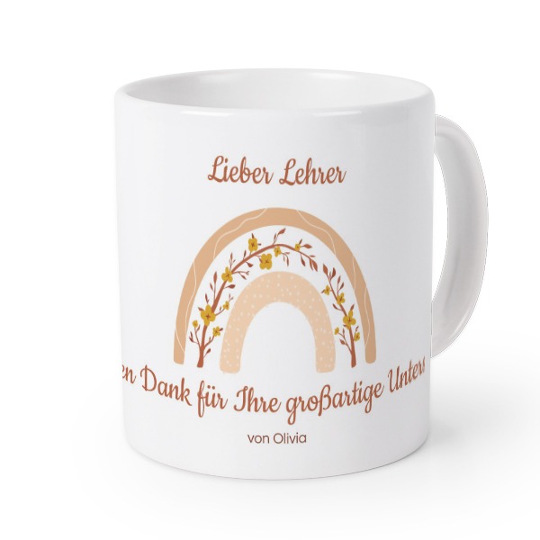 Tasse Weiss