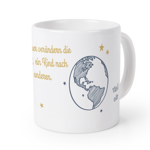 Tasse Weiss