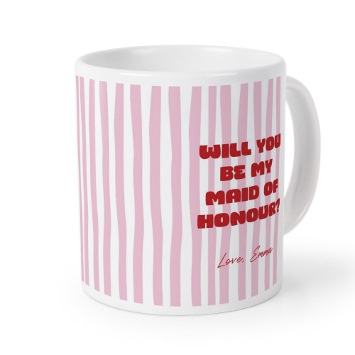 Organic Stripes Bold Text