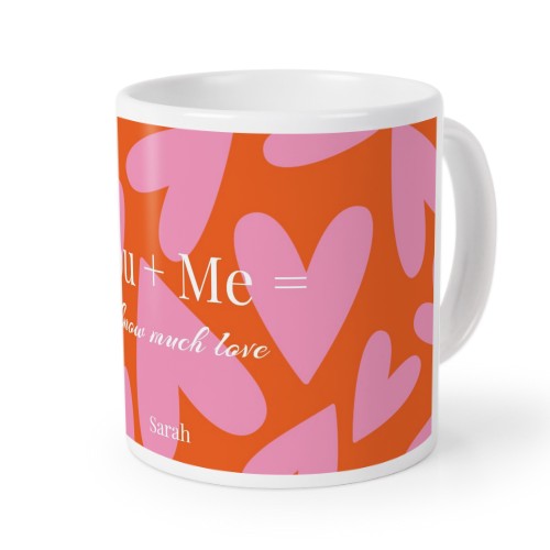 Happy Heart Pattern - Text Only