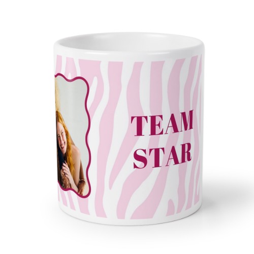 Zebra Swirly Frame Zebra Swirly Frame