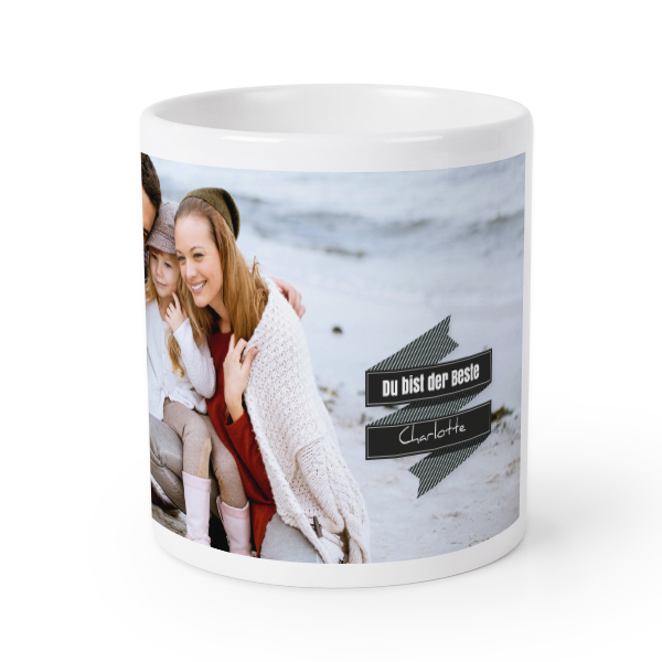 Stiftehalter personalisiert mit Foto (Keramikbecher)